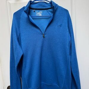 Under Armour Men's Vibrant Blue Zip-Up Sweater
